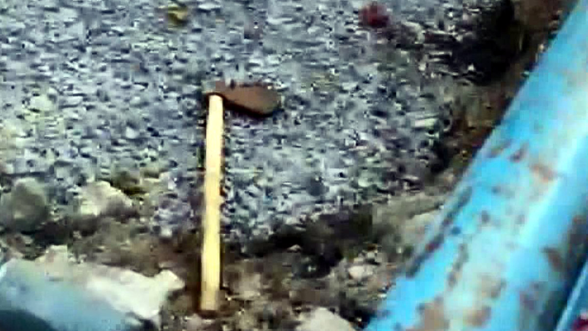 Atatürk Anıtı'na baltayla saldıran şüpheli gözaltında