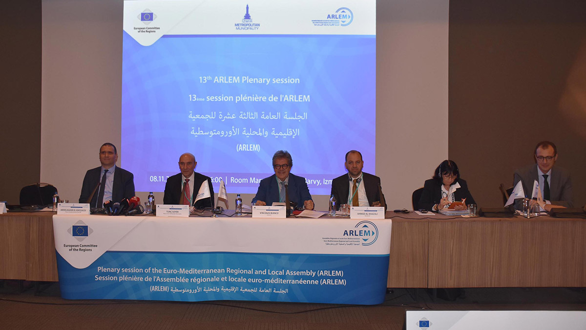 Avrupa-Akdeniz Bölgesel ve Yerel Meclisi toplandı
