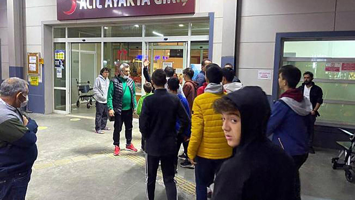 45 sporcu gıda zehirlenmesinden hastanelik oldu