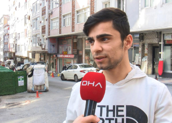 Motosikletteki iki kapkaççı telefonu kapıp kaçtı