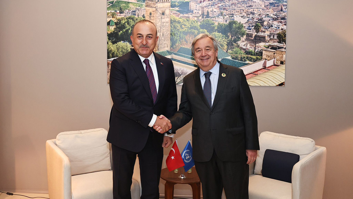 Guterres'le Ukrayna'daki son gelişmeleri ele aldık