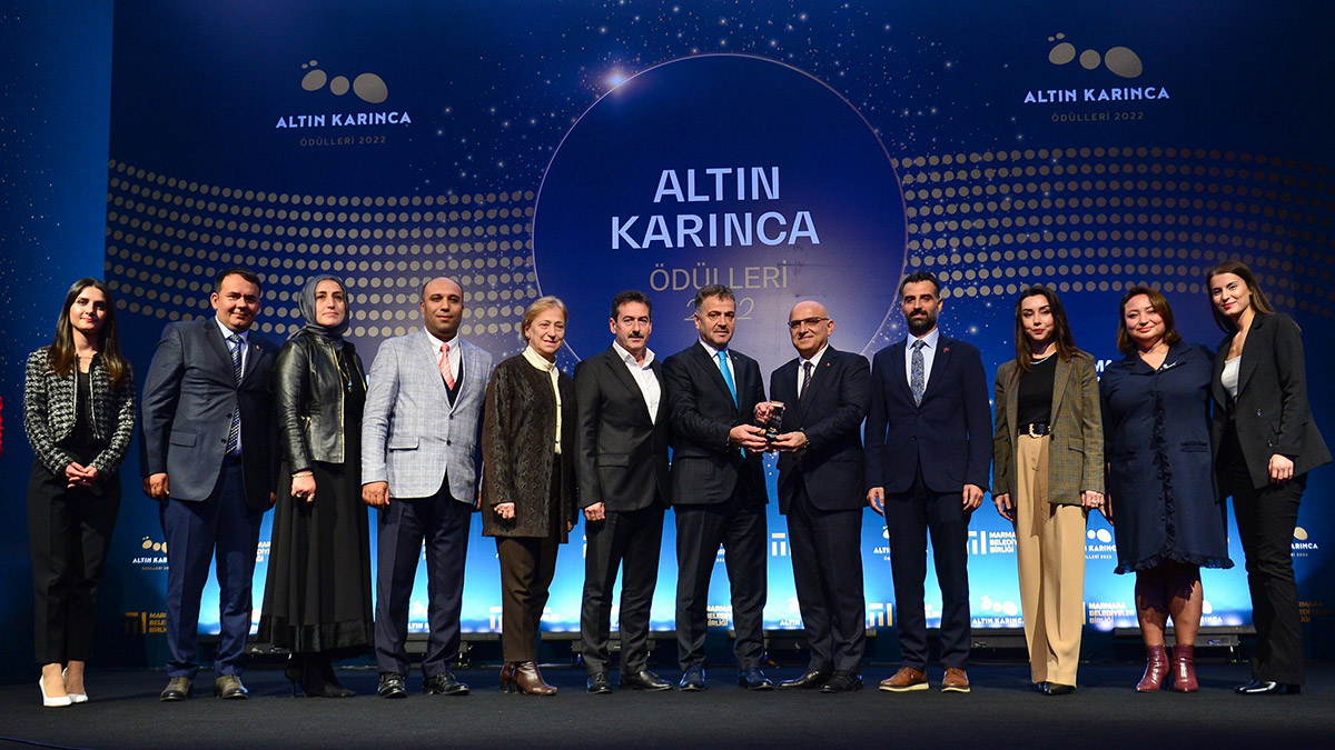 Beylikdüzü Belediyesi'ne Altın Karınca Ödülü