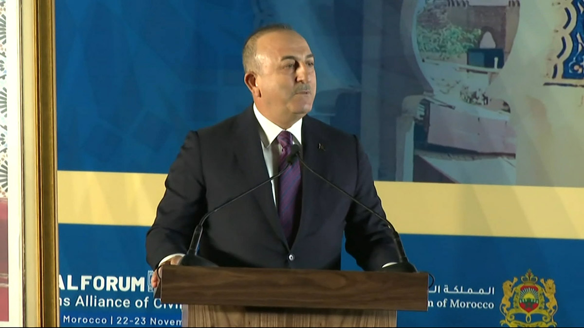 Çavuşoğlu, BM Medeniyetler İttifakı forumunda konuştu