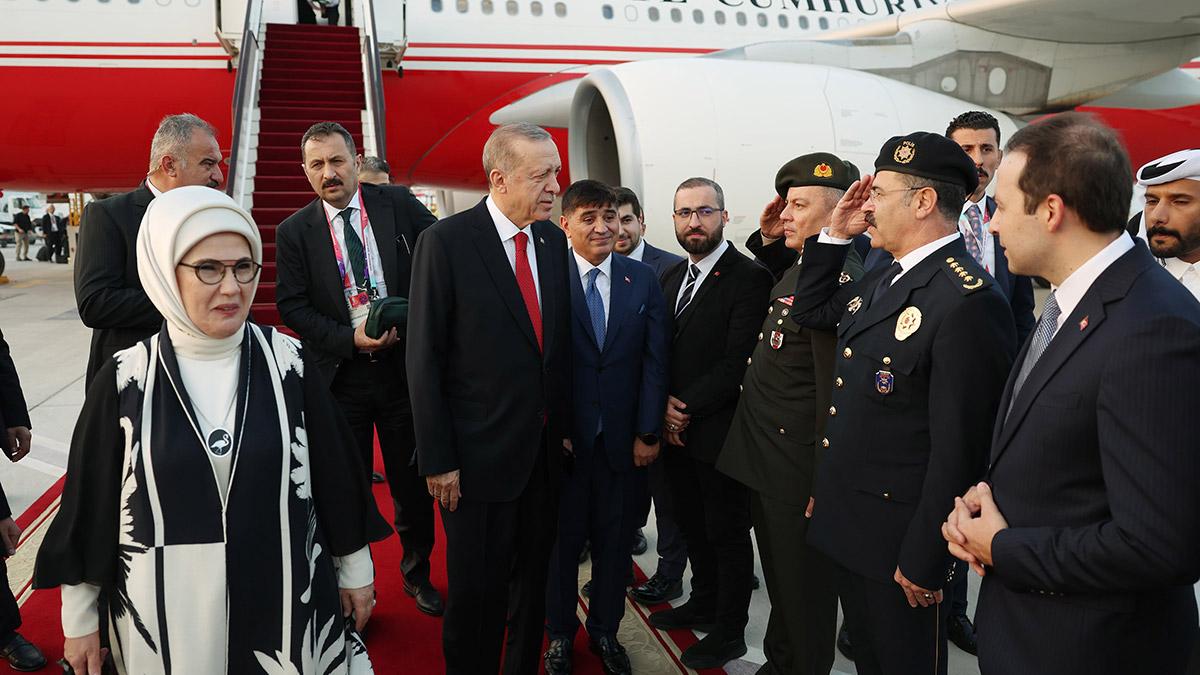 Cumhurbaşkanı Erdoğan Doha'da