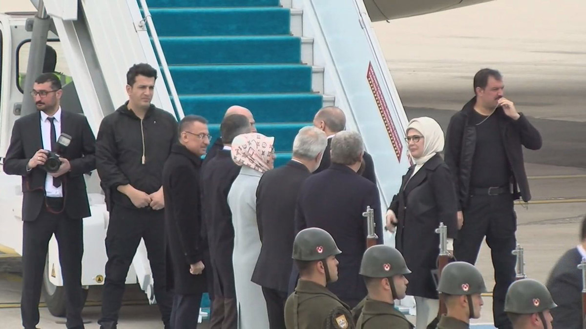 Erdoğan Katar'a gitti