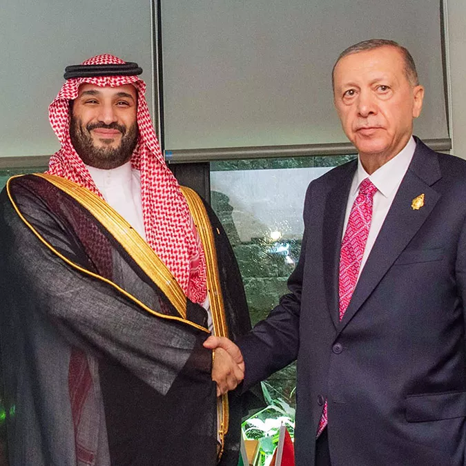 Cumhurbaskani erdogan suudi arabistan veliaht prensi selman ile gorustu 4478 dhaphoto2 - dış haberler - haberton