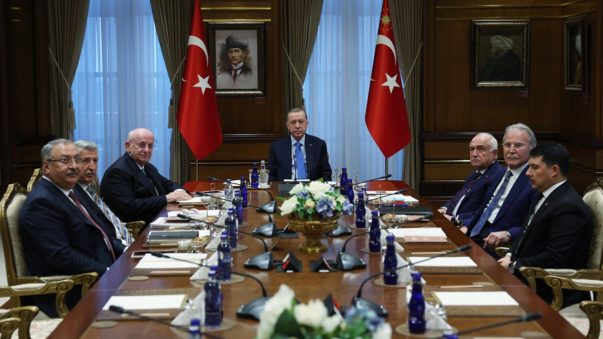 Yüksek İstişare Kurulu Toplantısı Erdoğan'ın başkanlığında gerçekleşti