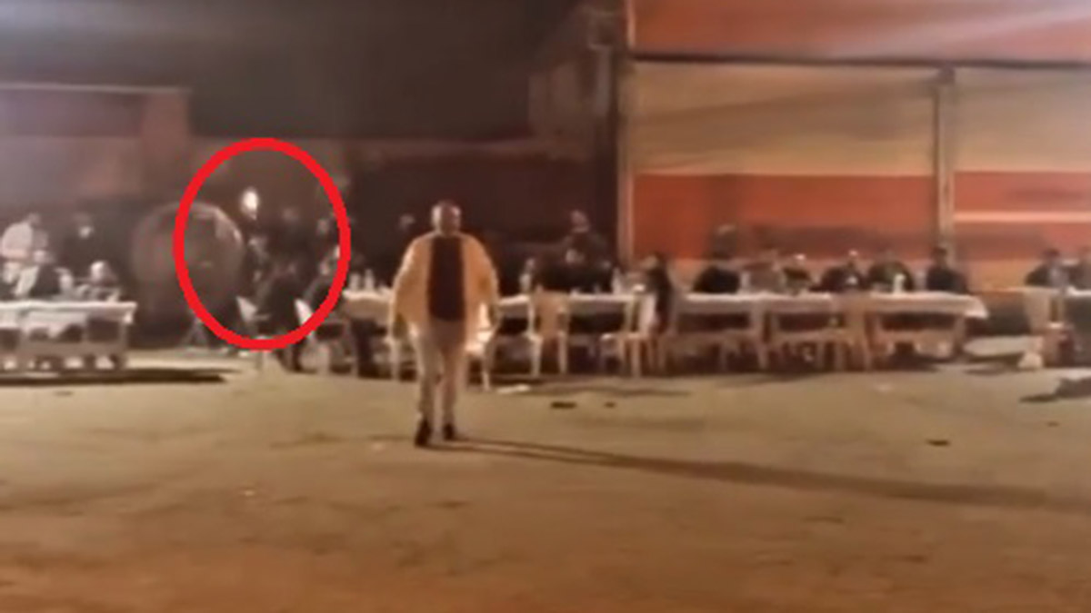 Düğünde tabanca ve tüfekler susmadı