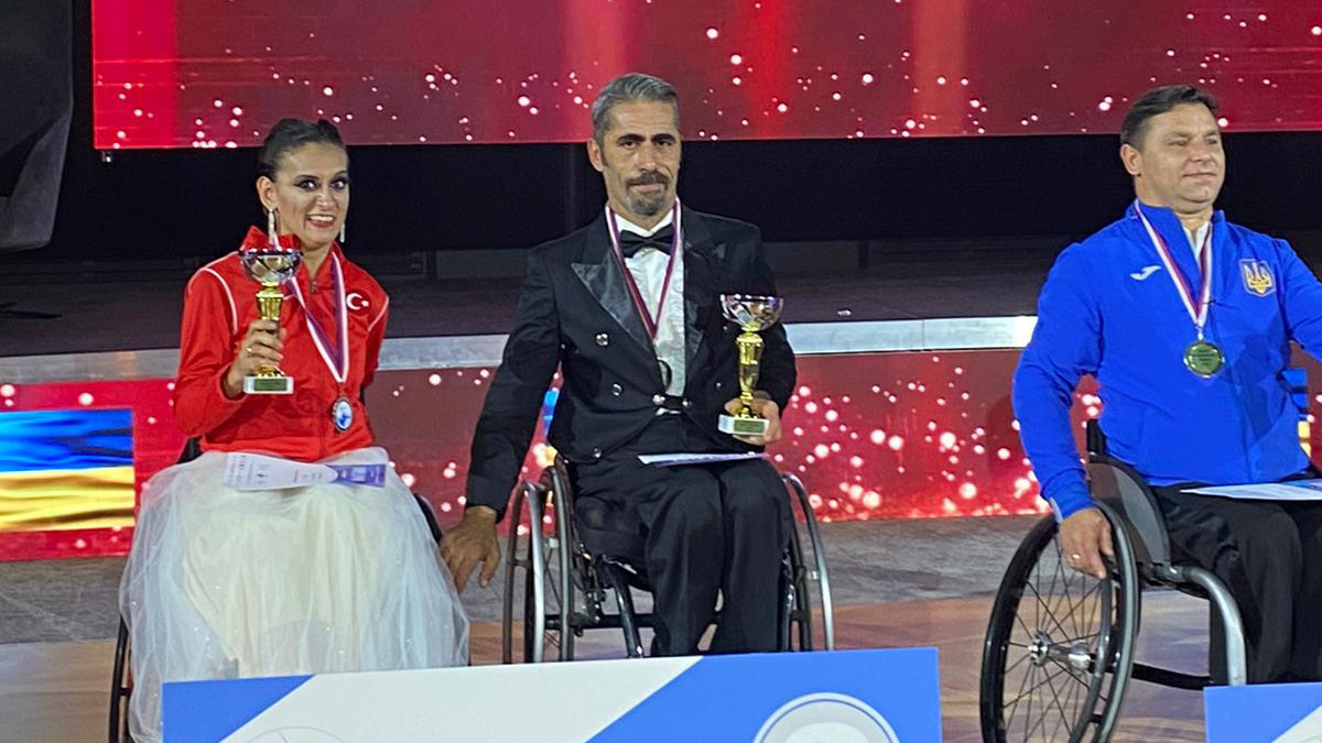 Para Dans Avrupa Şampiyonası'nda 6 madalya