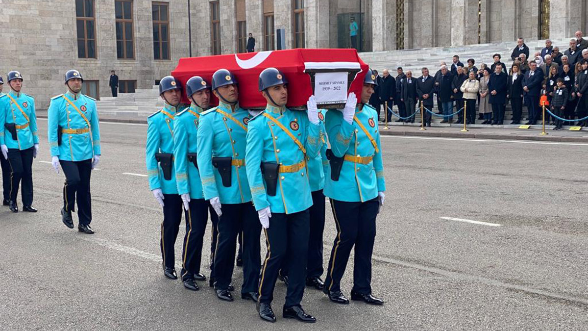 Mehmet Sönmez için Meclis'te tören düzenlendi