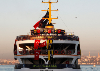 10 Kasım Fenerbahçe Vapuru'yla anma töreni