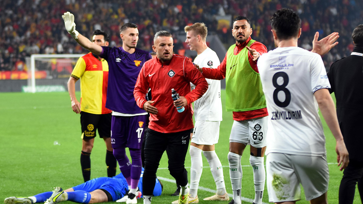 Göztepe-Altay maçı sonrası iki kulüp ortak açıklama yaptı