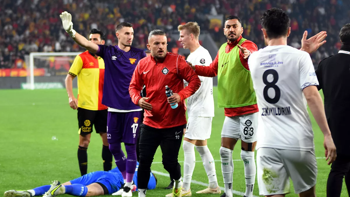 Göztepe-altay maçı sonrası iki kulüp ortak açıklama yaptı