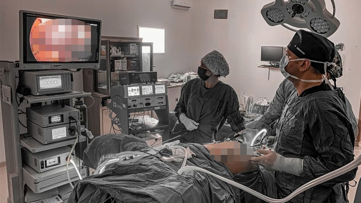 İç organları ters olan hasta ameliyat oldu