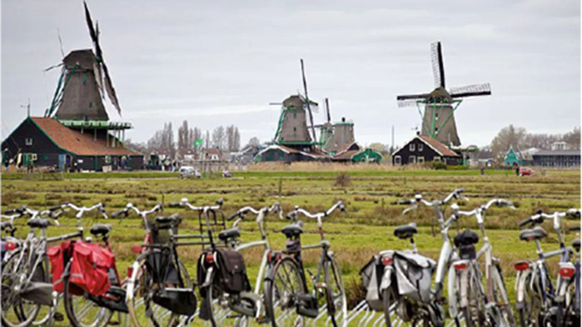 Hollanda'daki yel değirmenleri