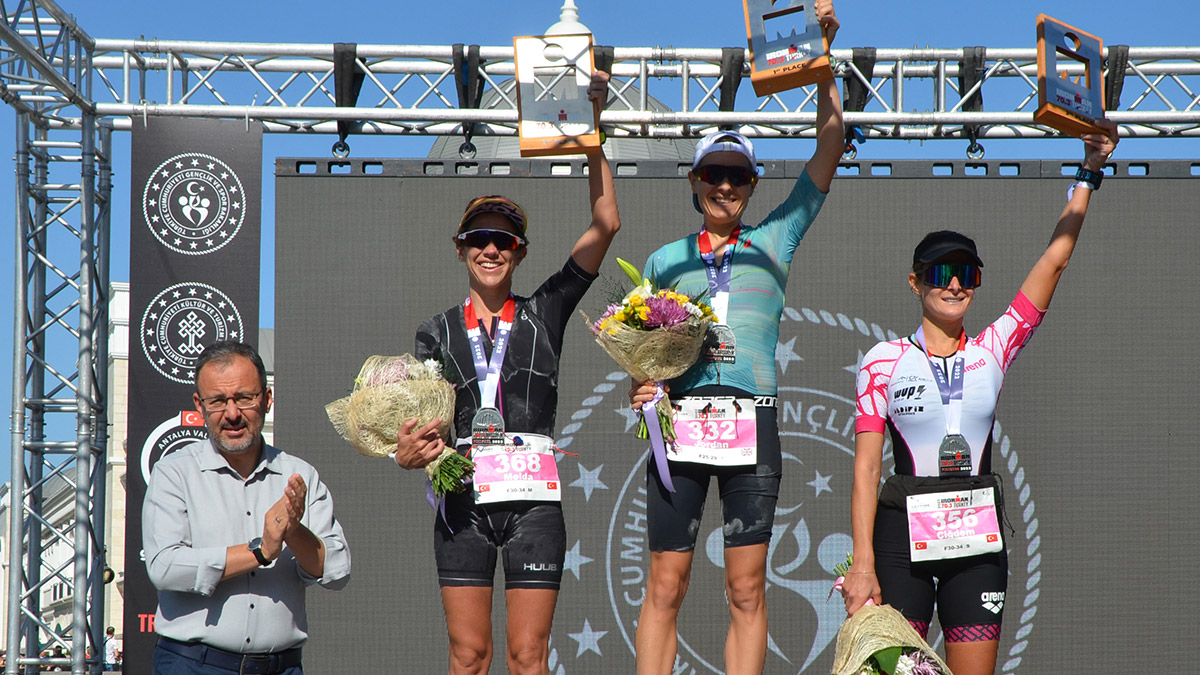 Ironman Türkiye yarışında Jordan Matthews birinci oldu