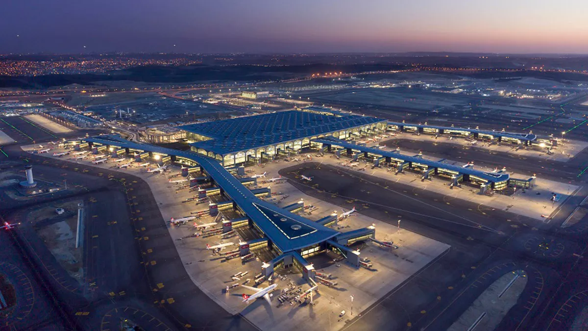 İstanbul havalimanı avrupa'daki en yoğun havalimanı oldu
