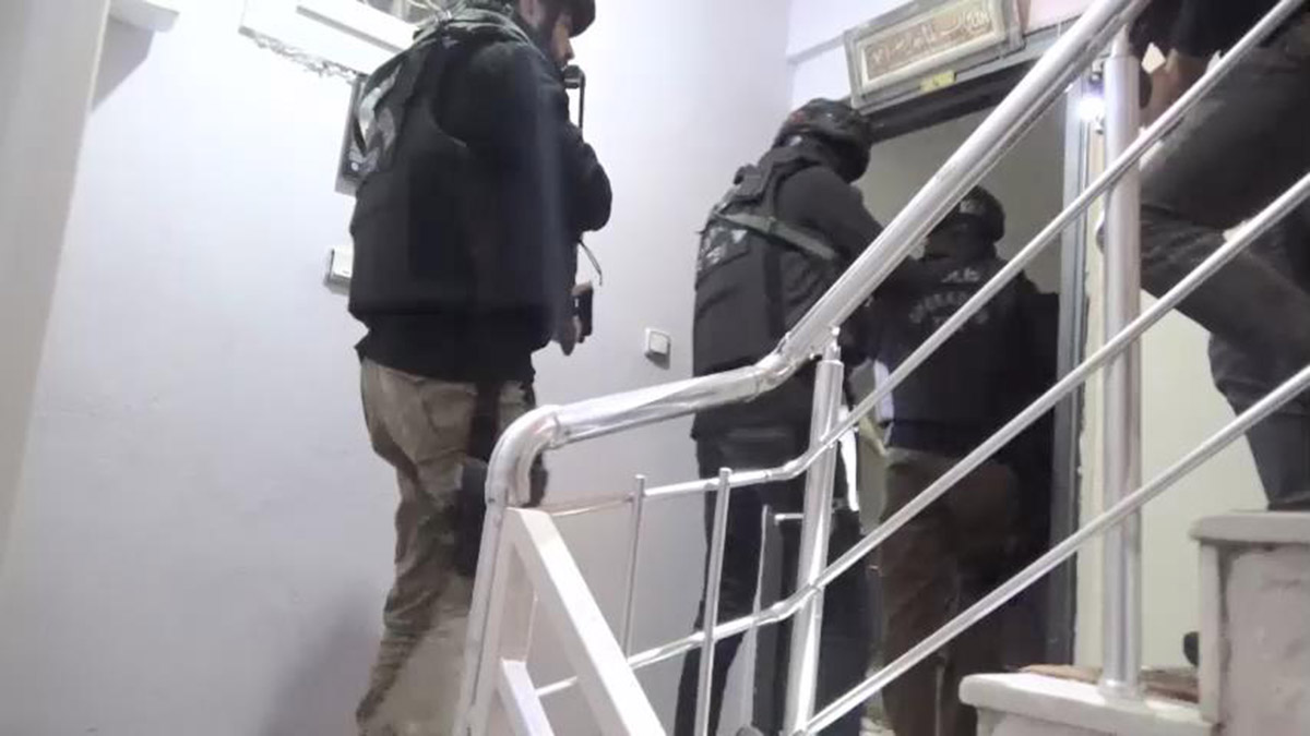 Eylem hazırlığındaki DEAŞ üyeleri gözaltında