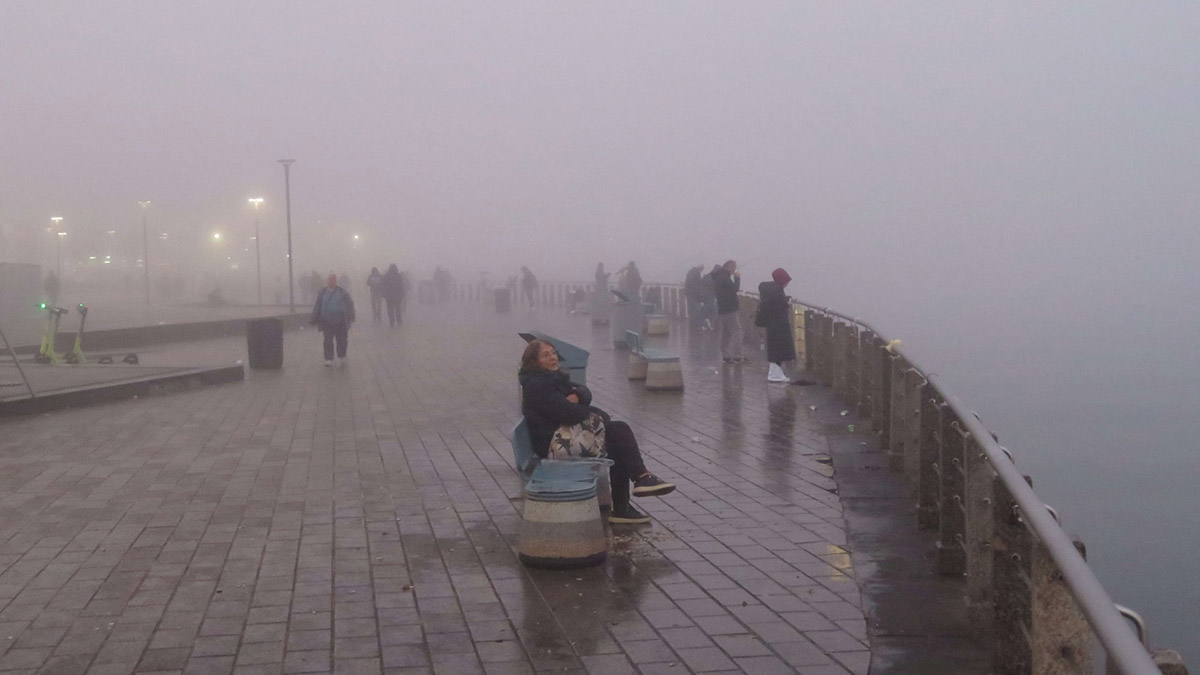 Sis nedeniyle vapur seferleri iptal edildi