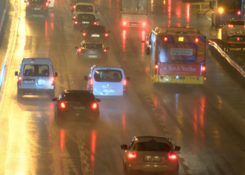 İstanbul'da yağmur başladı