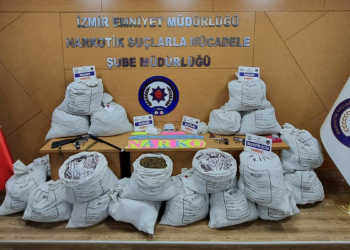 İzmir'de uyuşturucu ile mücadele; 325 tutuklama