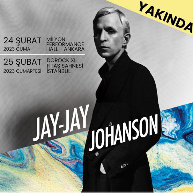 Jay-Jay Johanson Türkiye'ye geliyor