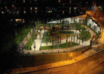 Kağıthane'de Halay Sokak Parkı açıldı