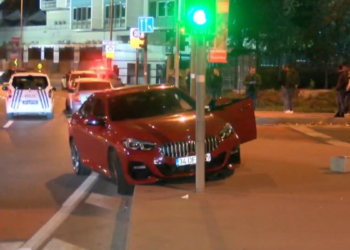 Lüks otomobile silahlı saldırı; 1 ölü