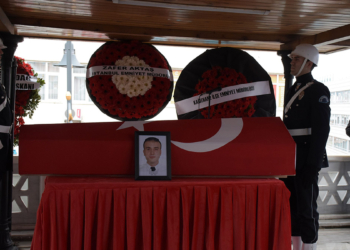 Polis Oğuzhan Kara son yolculuğuna uğurlandı