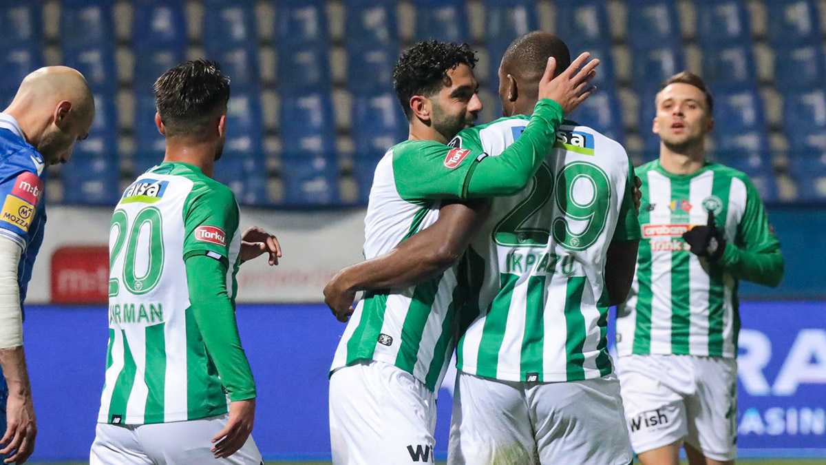 Konyaspor, Zeljeznicar'ı mağlup etti