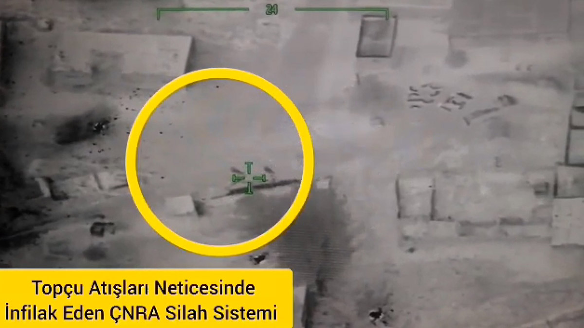 2 adet ÇNRA silah sistemi imha edildi