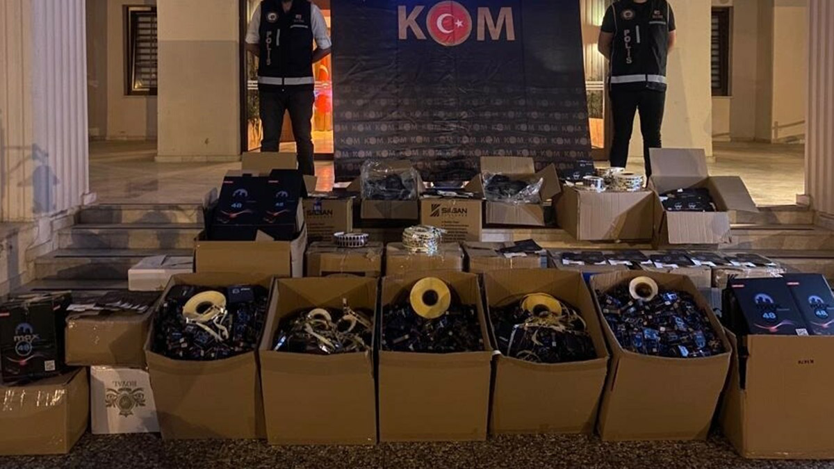 Muğla'da sahte besin takviyesi hap ele geçirildi