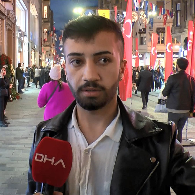 Beyoğlu İstiklal Caddesi'ndeki bombalı saldırıda sokak müzisyenlerinin, önlerinden geçen çöp kamyonu sayesinde olası ölümden döndükleri ortaya çıktı.