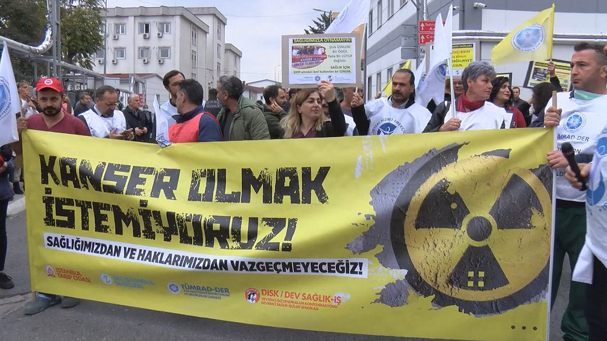 Radyoloji çalışanlarından şua izni açıklaması