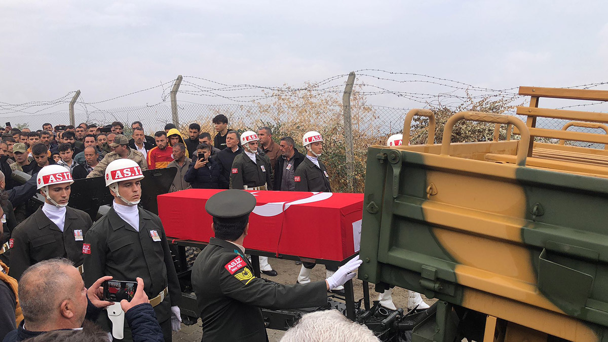 Şehit İsmail Esmer Hatay'da toprağa verildi