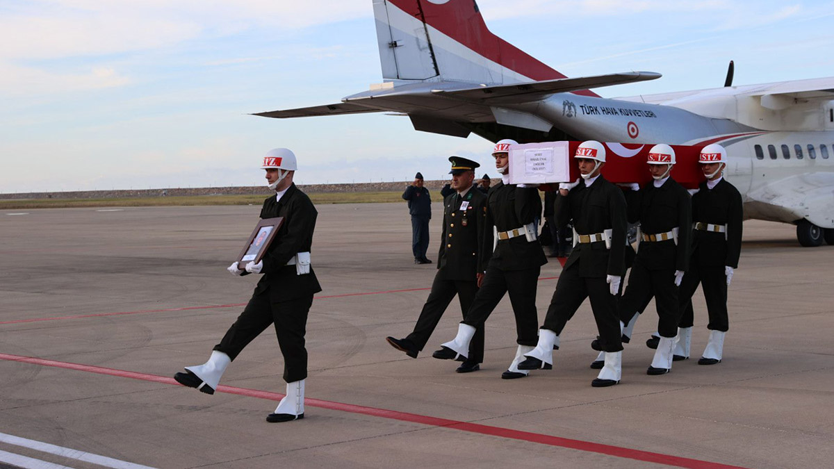 Şehit Er İsmail Ünal'ın cenazesi Giresun'a getirildi