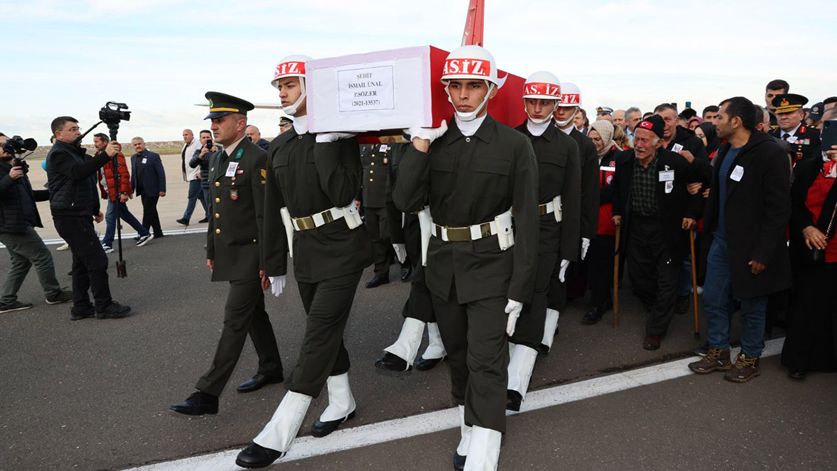 Şehit Er İsmail Ünal'ın cenazesi Giresun'a getirildi