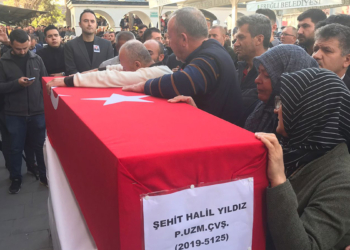 Şehit Uzman Çavuş Halil Yıldız toprağa verildi