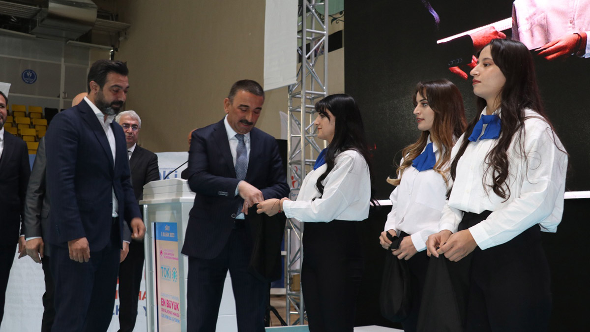 Siirt'te 950 konut için kura çekimi yapıldı