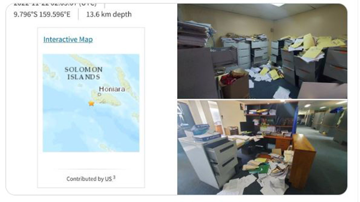 Solomon Adaları'nda 7 büyüklüğünde deprem