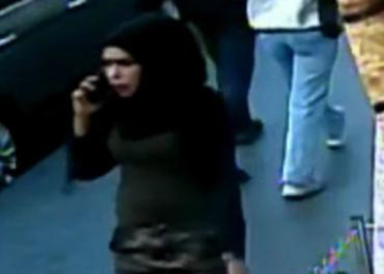 Bombayı bırakan kadın teröristin yeni görüntüleri çıktı
