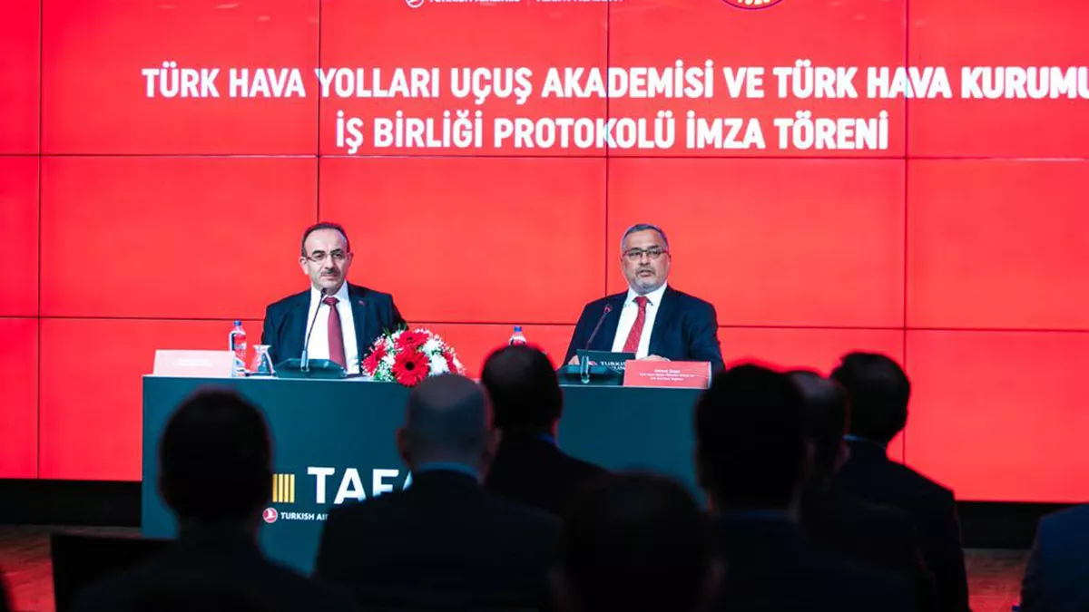 Thy türk hava kurumu ile eğitim anlaşmaları imzaladı