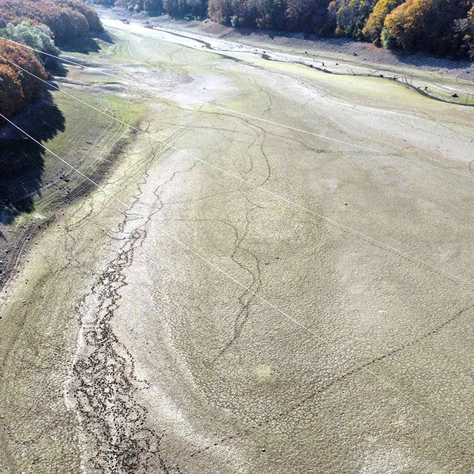 İstanbul'un su ihtiyacını karşılayan barajlarda doluluk oranı düştü