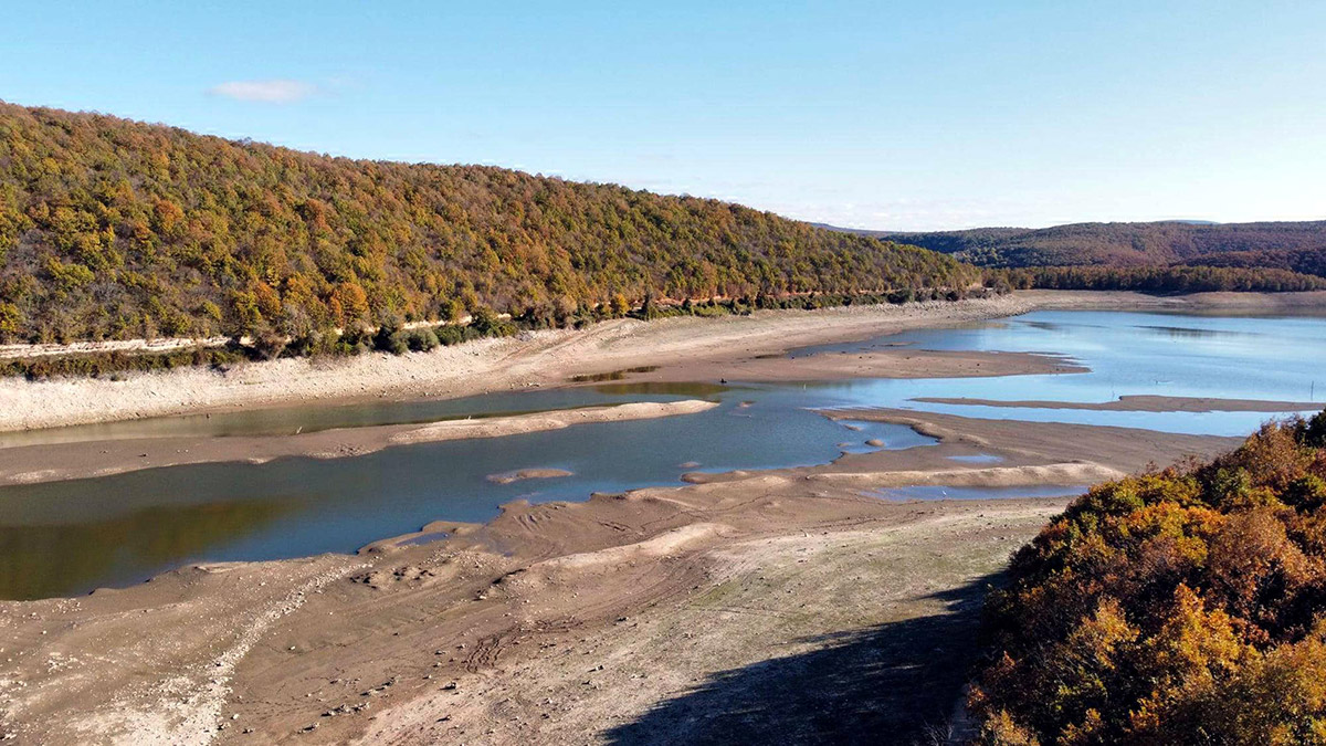 İstanbul'un su ihtiyacını karşılayan barajlarda doluluk oranı düştü