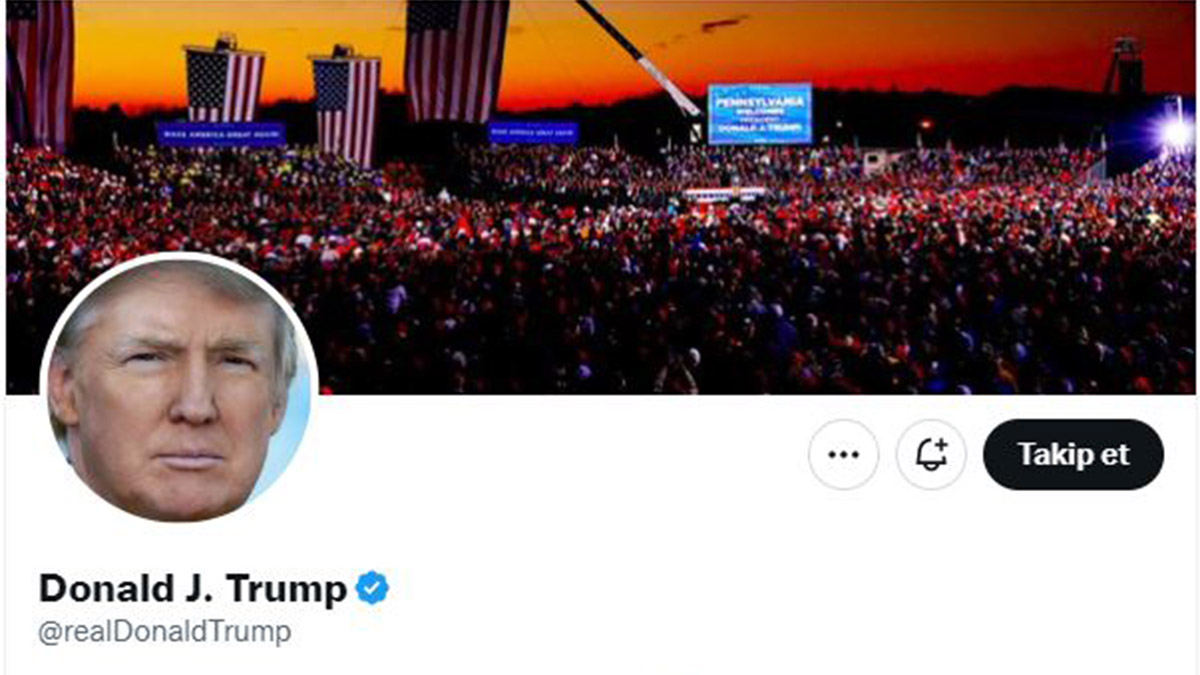 Donald Trump'ın Twitter hesabı yeniden açıldı