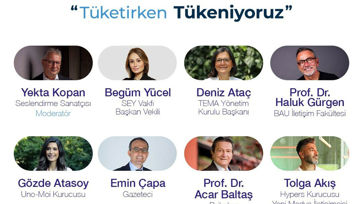 Future Talks'ta 'Tüketirken Tükeniyoruz' konuşulacak