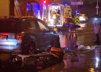 Tuzla'da motosiklet kazası; 1 ölü