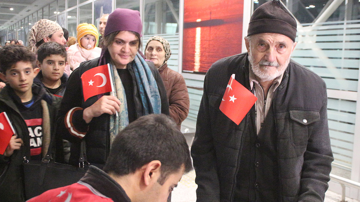 88 Ahıska Türkü Türkiye'ye ulaştı