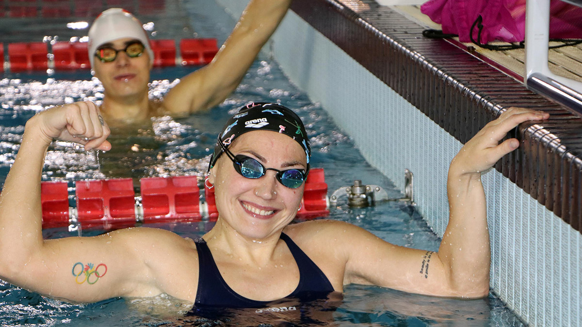 Rusya'nın bombalı saldırıları sonucu ülkelerinde antrenman havuzları bile kalmayan Ukraynalı İşitme Engelli yüzücüler Dünya Şampiyonası için Erzurum'da kampa girdi.
