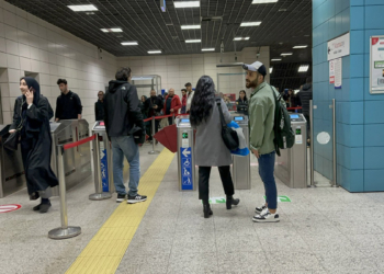 Üsküdar Marmaray İstasyonu'nda yanlış alarm
